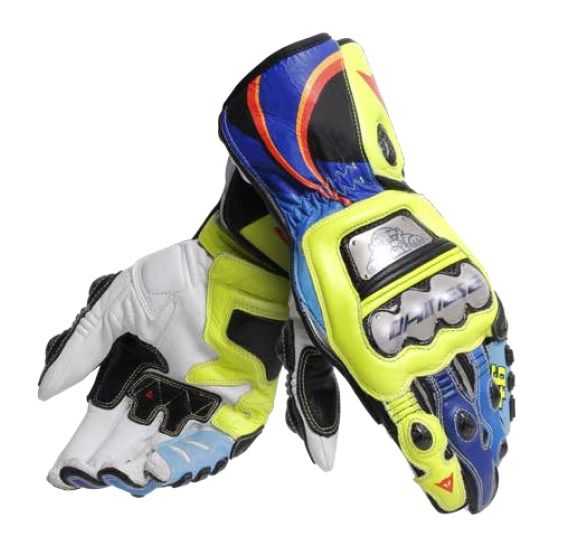 Dainese Full Metal 6 Replica Valentino Rossi Handschoenen - Champion