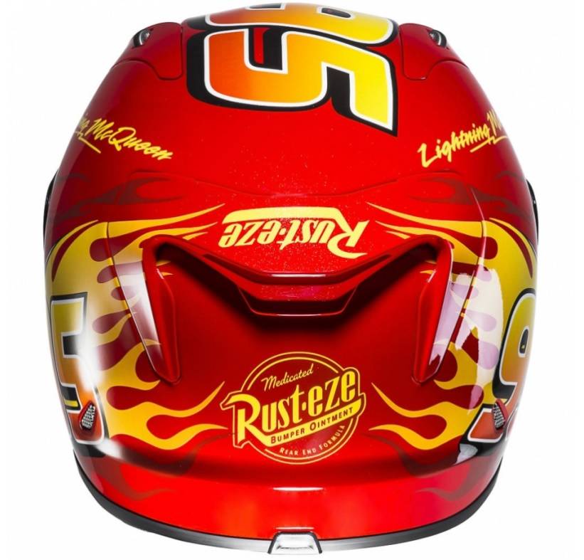 Buy HJC RPHA 11 Lightning McQueen Helmet and get a Free Extra Visor ...