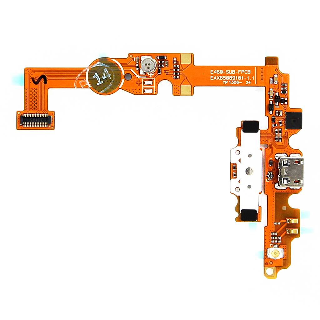 LG Optimus L5 II E460 Charging Connector Port USB Port Connector Flex ...