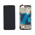 OnePlus 5T (A5010) LCD Display, Black, Incl. frame, OP5T-192180