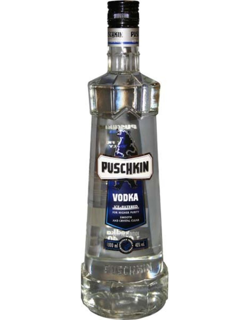 Puschkin Puschkin Vodka 1,0L 40,0 Alcohol Luxurious Drinks™