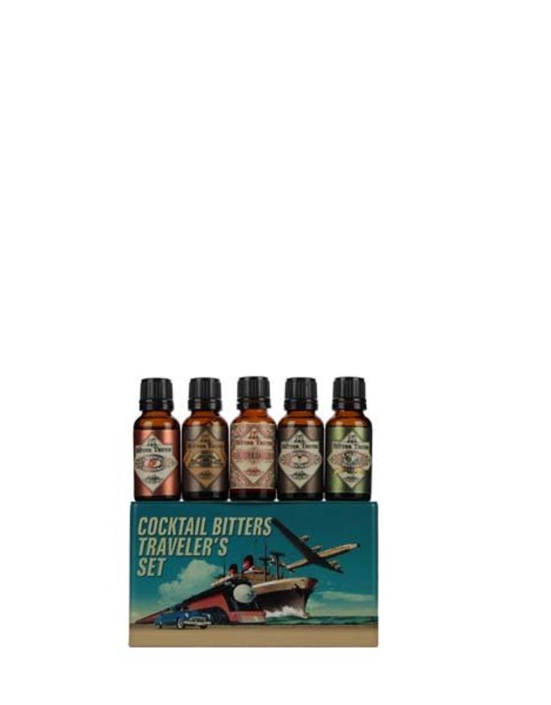 The Bitter Truth Cocktail Bitters Travelers Set Gift Tin 5x20ML