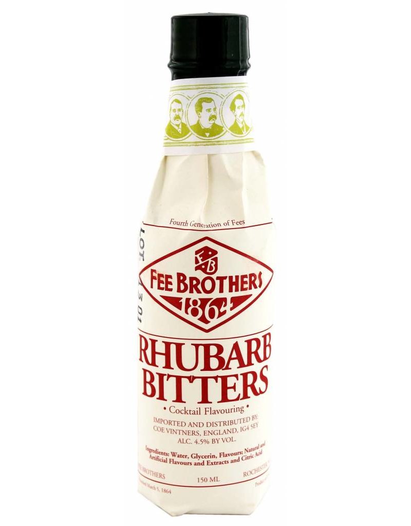 Fee Brothers Rhubarb Bitters 0,15L 4,5 Alcohol Luxurious Drinks™