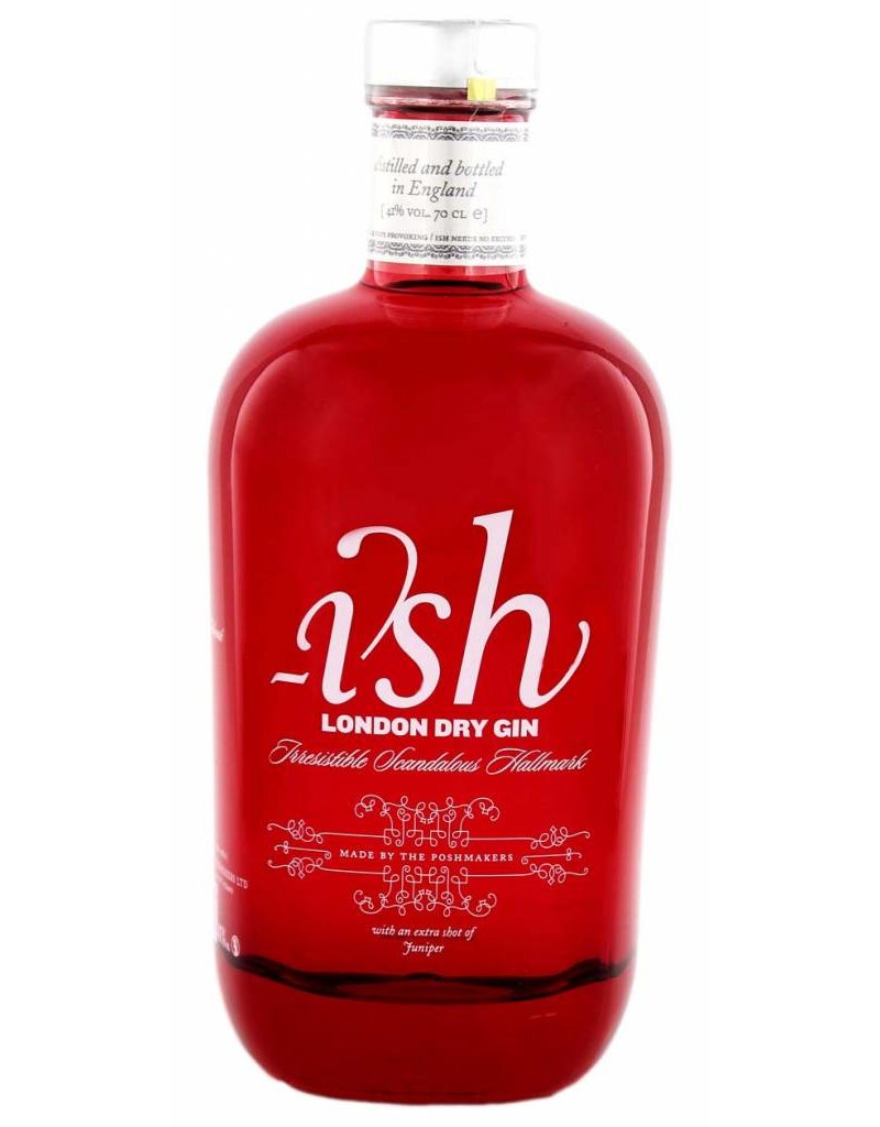 Ish London Dry Gin 0 7L 41 0 Alcohol Luxurious Drinks 