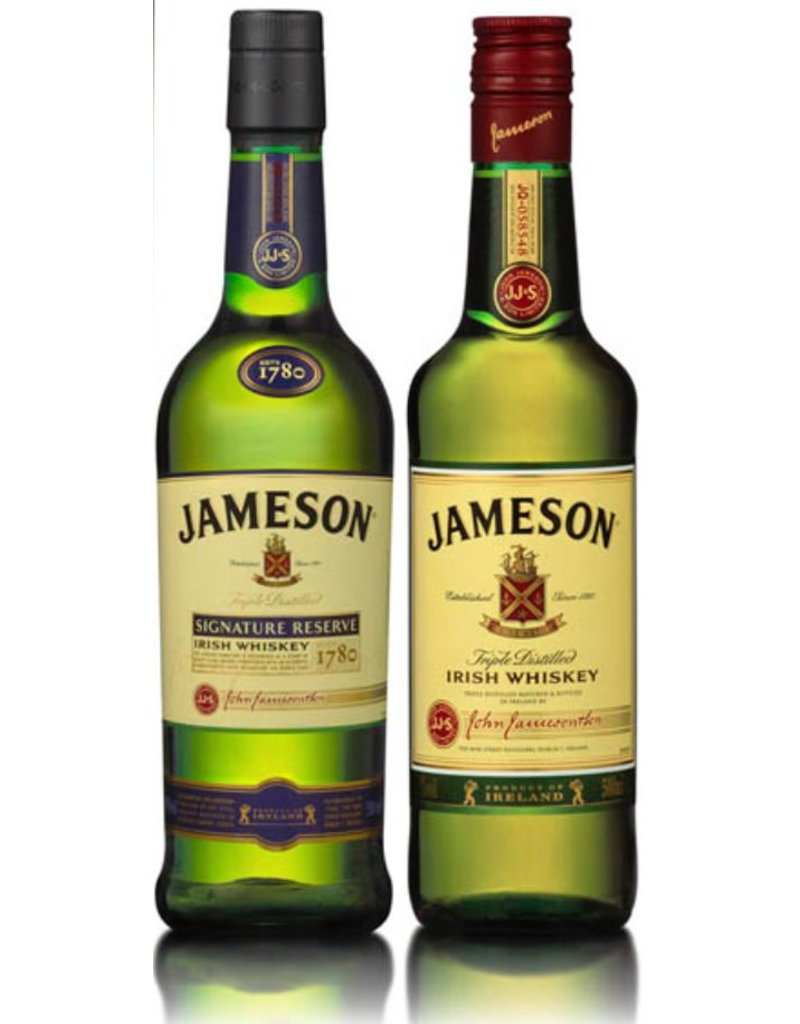 Jameson Irish Whiskey Pack Signature & Original 2x500ml Gift Box ...