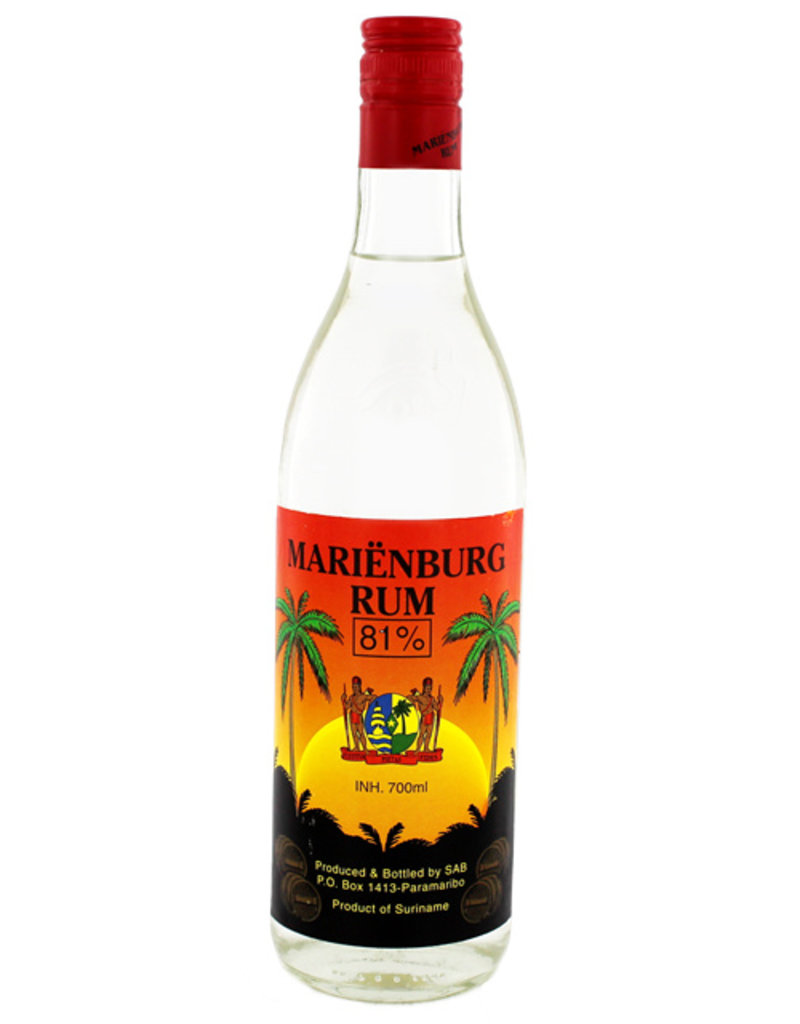 700 ml Rum Marienburg Suriname Luxurious Drinks™