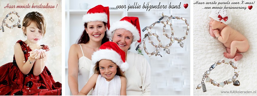 Speciale Feestcollectie Babysieraden en Kindersieraden!