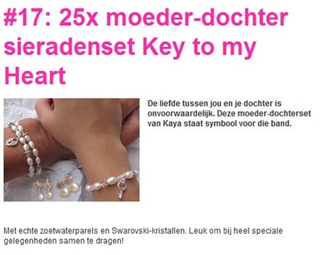 Win een moeder & dochter sieradenset