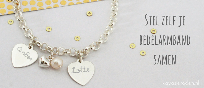 Bedelarmband om zelf samen te stellen!