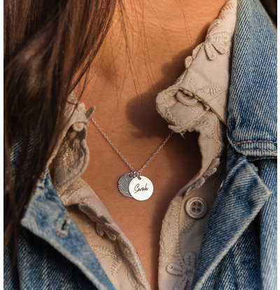 Ketting met Vingerafdruk en Eigen Handschrift
