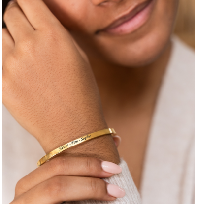 Slavenarmband 'Classic' met Gravure