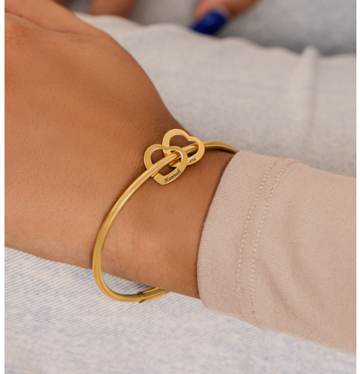 Bedelarmband met Graveerbedels | Stel zelf samen