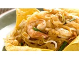 Pad Thai Noodles fried in Egg Wraps