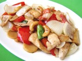 Stir fried chicken with cashew "Gai Pad With Ma-Maung"