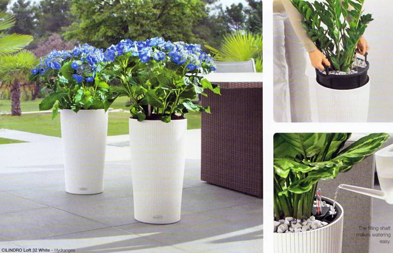 Lechuza Cilindro Flowerpot - Parfait pour le jardin, la terrasse et l'intérieur. En plusieurs couleurs!