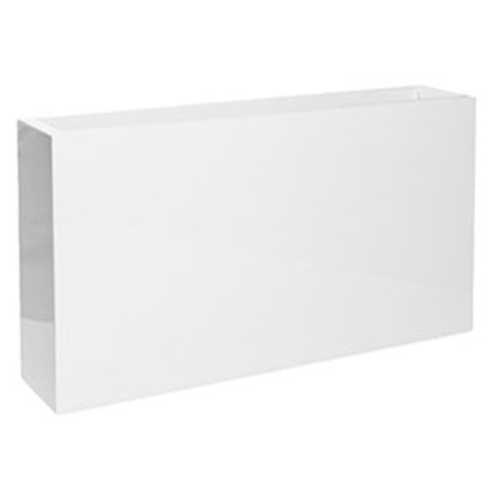Fiberstone Brillant Jort Slim Flowerpot Serré Dans La Peinture