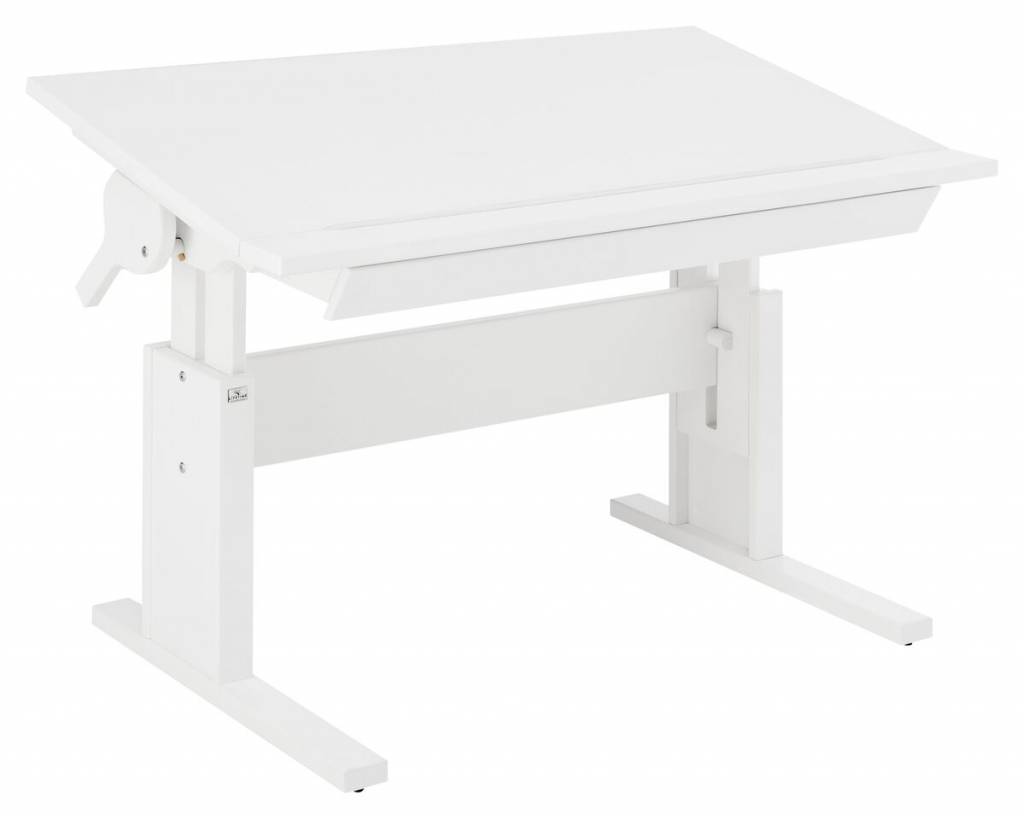 Kinder Schreibtisch Set Höhenverstellbar - Mit Stuhl, Leseständer & LED Lampe