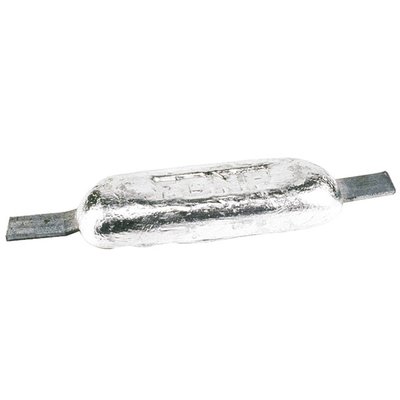 Zink anode met lasstrip
