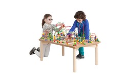 Bead table - Bead maze table for kids and toddlers - KinderSpell