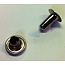 Holniet Koper-Vernikkeld 100 stuks: Hoogte 9 / Draad 3,5 / kop 9 mm of Hoogte 12 / Draad 3,5 / Kop 13 mm