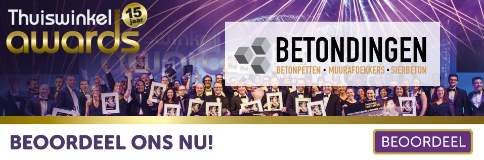 Deelname Betondingen.nl aan Thuiswinkel Awards