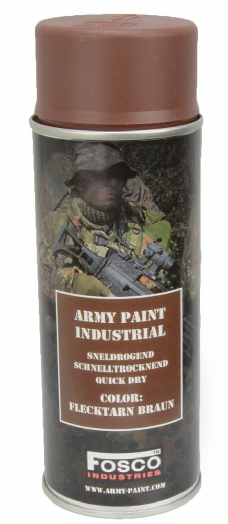 Spuitbus Flecktarn Braun 400ml - Airsoftshop