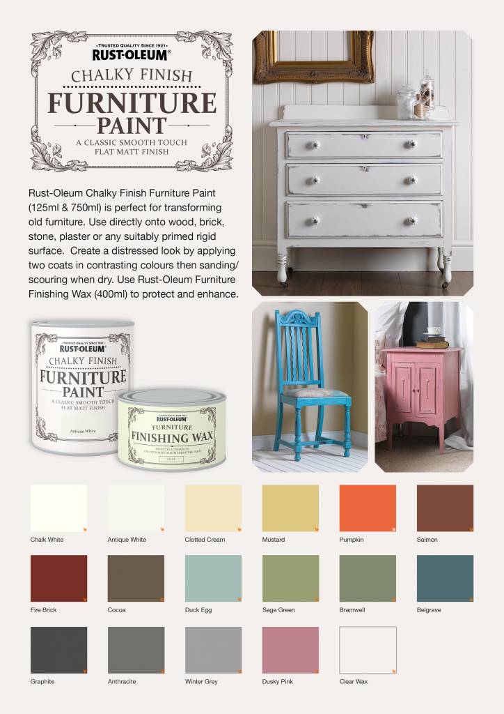 RustOleum Chalky Finish Meubelverf Wintergrijs Bestel online