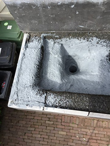 schimmelplekken muur