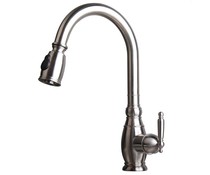 Sento-Stainless RVS Keukenkraan met handdouche SK105 Sento-Stainless RVS Keukenkraan met handdouche SK105