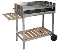 RVS BBQ-Grill trolleywagen RVS BBQ-Grill trolleywagen