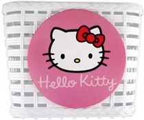 Hello Kitty Hello Kitty fietsmandje wit Hello Kitty Hello Kitty fietsmandje wit