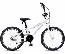 Tornado Bugatti BMX Tornado BMX 20" met terugtraprem Wit 6+ Tornado Bugatti BMX Tornado BMX 20" met terugtraprem Wit 6+