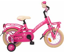 Loekie kinderfietsen Loekie Prinses meisjesfiets 12" Pink 3+ Loekie kinderfietsen Loekie Prinses meisjesfiets 12" Pink 3+