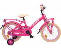 Loekie kinderfietsen Loekie Prinses meisjesfiets 16" Pink 4+ Loekie kinderfietsen Loekie Prinses meisjesfiets 16" Pink 4+