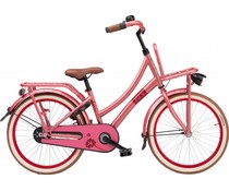 Loekie kinderfietsen Loekie Pick Up meisjesfiets 20" Soft Red 6+ Loekie kinderfietsen Loekie Pick Up meisjesfiets 20" Soft Red 6+