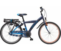 Loekie kinderfietsen Loekie Booster 22" jongensfiets Darkblue 6+ Loekie kinderfietsen Loekie Booster 22" jongensfiets Darkblue 6+