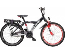 Loekie kinderfietsen Loekie Snake jongensfiets 22" 3-speed silver-graphite 6+ Loekie kinderfietsen Loekie Snake jongensfiets 22" 3-speed silver-graphite 6+