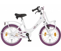 Alpina kinderfietsen Alpina Clubb meisjesfiets met voordrager 18" Snow White 5+ Alpina kinderfietsen Alpina Clubb meisjesfiets met voordrager 18" Snow White 5+