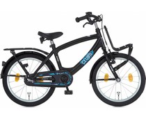 Alpina kinderfietsen Alpina Clubb jongensfiets met voordrager 18" Black 5+ Alpina kinderfietsen Alpina Clubb jongensfiets met voordrager 18" Black 5+