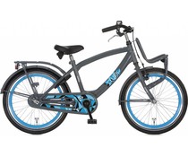 Alpina kinderfietsen Alpina Clubb jongensfiets met voordrager 22" Grey 6+ Alpina kinderfietsen Alpina Clubb jongensfiets met voordrager 22" Grey 6+