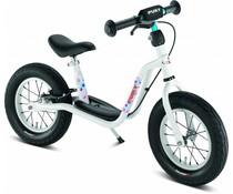 Puky Puky loopfiets XL met handrem wit met roze 3+ Puky Puky loopfiets XL met handrem wit met roze 3+