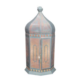 Marokkaanse vloerlamp wit Marokkaanse vloerlamp wit