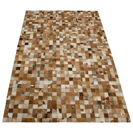 Vloerkleed blokjes vacht Vloerkleed blokjes vacht
