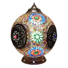 Arabische tafellamp mozaiek Arabische tafellamp mozaiek