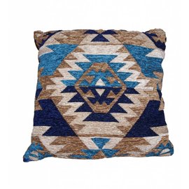 Kussen kelim blauw Kussen kelim blauw
