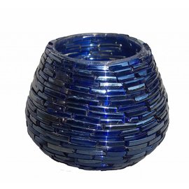 Waxinehouder blue Waxinehouder blue
