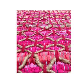 Roze vloerkleed Roze vloerkleed