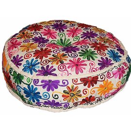 Poef flowers Poef flowers