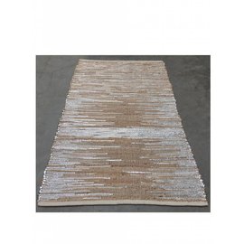 Vloerkleed zilver Vloerkleed zilver