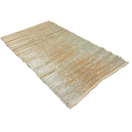 Zilverkleur vloerkleed Zilverkleur vloerkleed